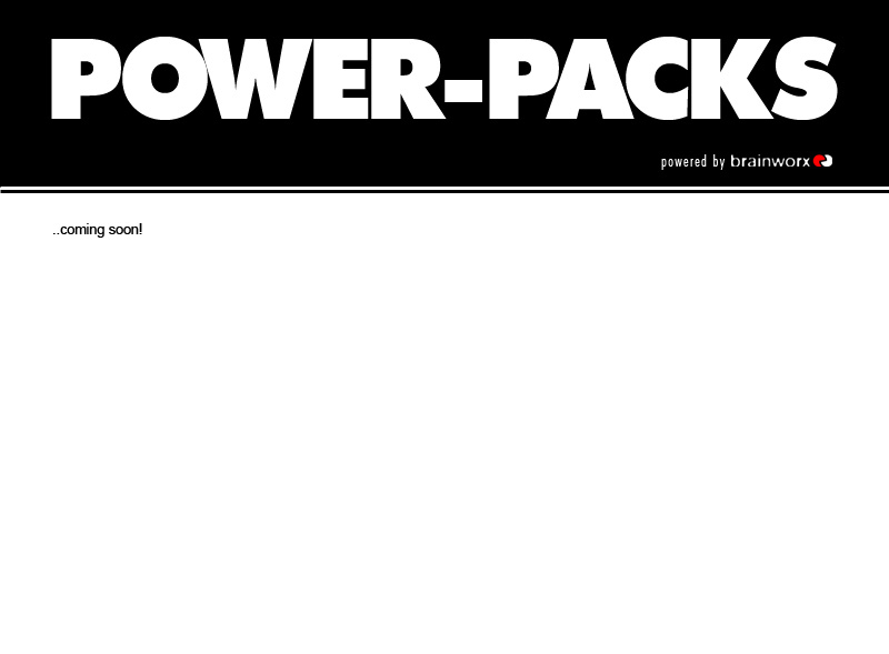POWER PACKS